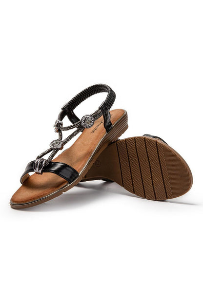 JOMIX Sandali Donna Estive Eleganti Sandali Tacco Bassi Comodi SD9366 SD9373