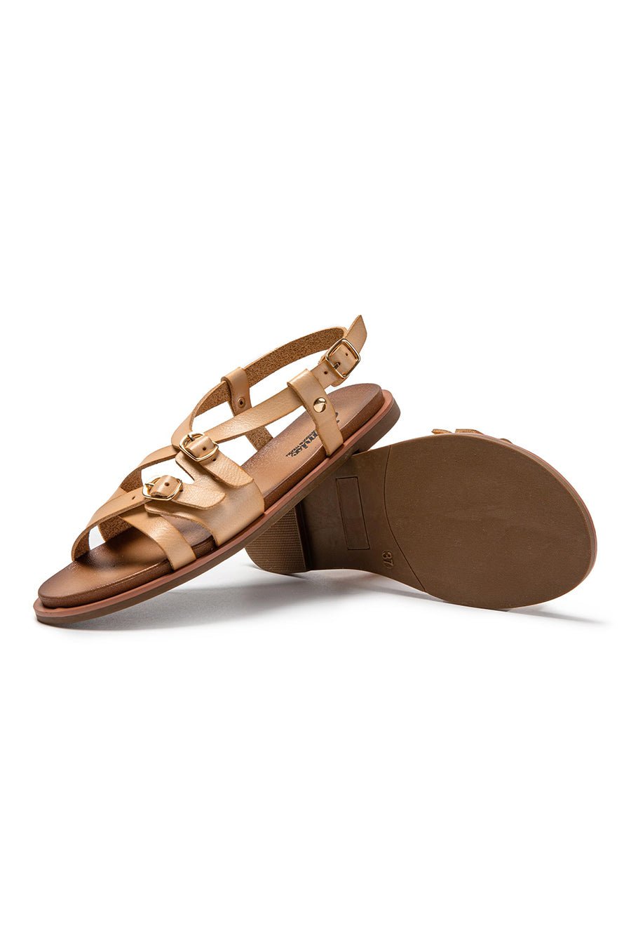 JOMIX Sandali Donna Estive Eleganti Sandali Tacco Bassi Comodi SD9496