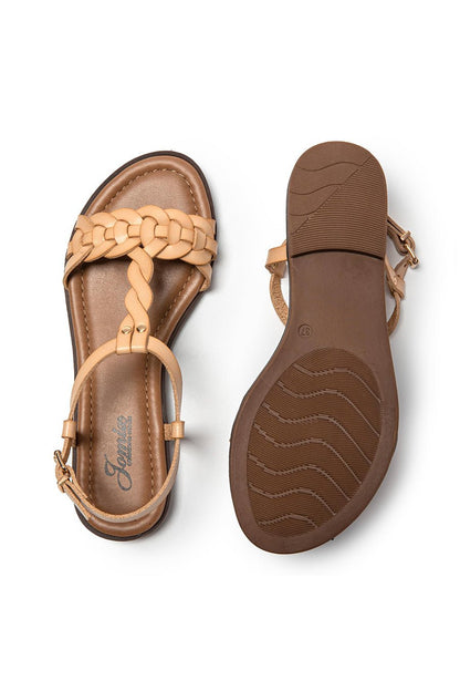 JOMIX Sandali Donna Estive Eleganti Sandali Tacco Bassi Comodi SD9496
