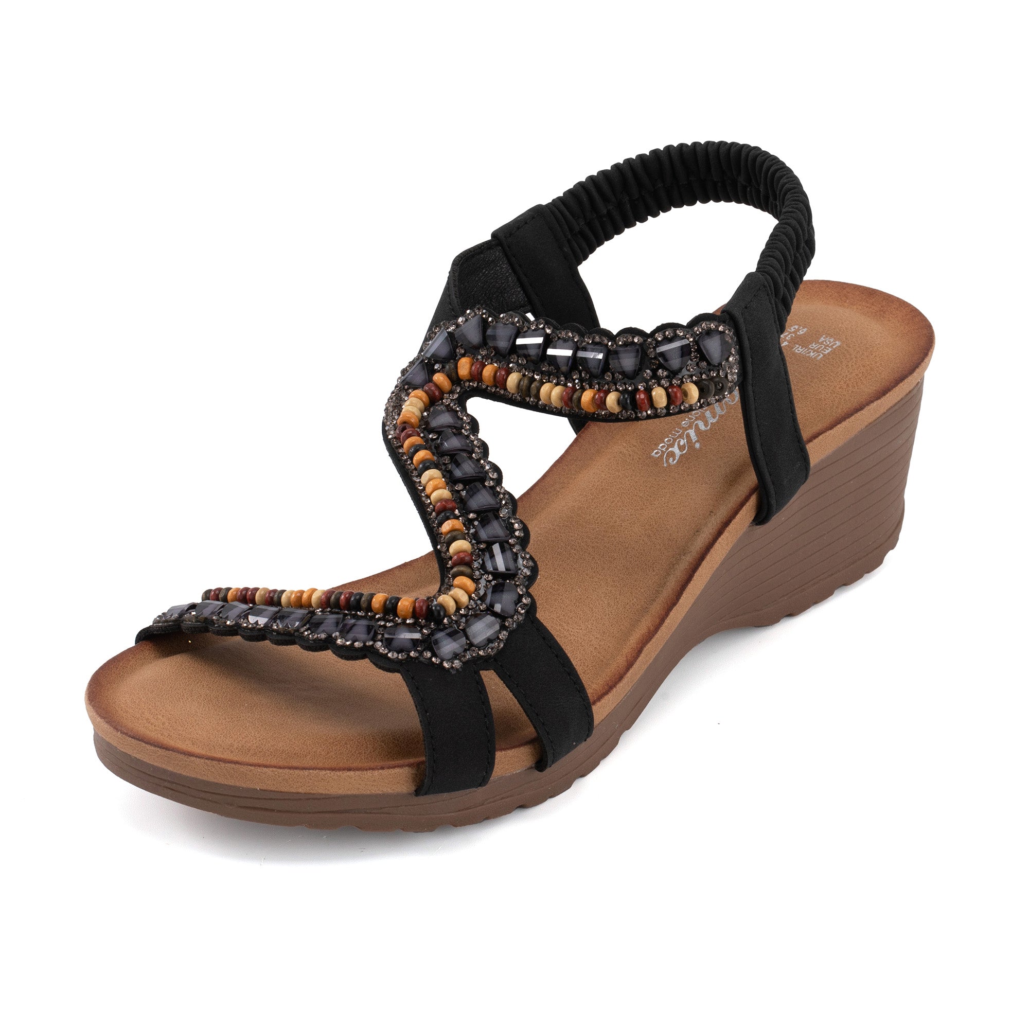 JOMIX Sandali Eleganti da Donna Estive con Zeppa Traspiranti Suola WWS250353