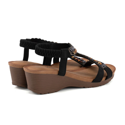 JOMIX Sandali Eleganti da Donna Estive con Zeppa Traspiranti Suola WWS250353