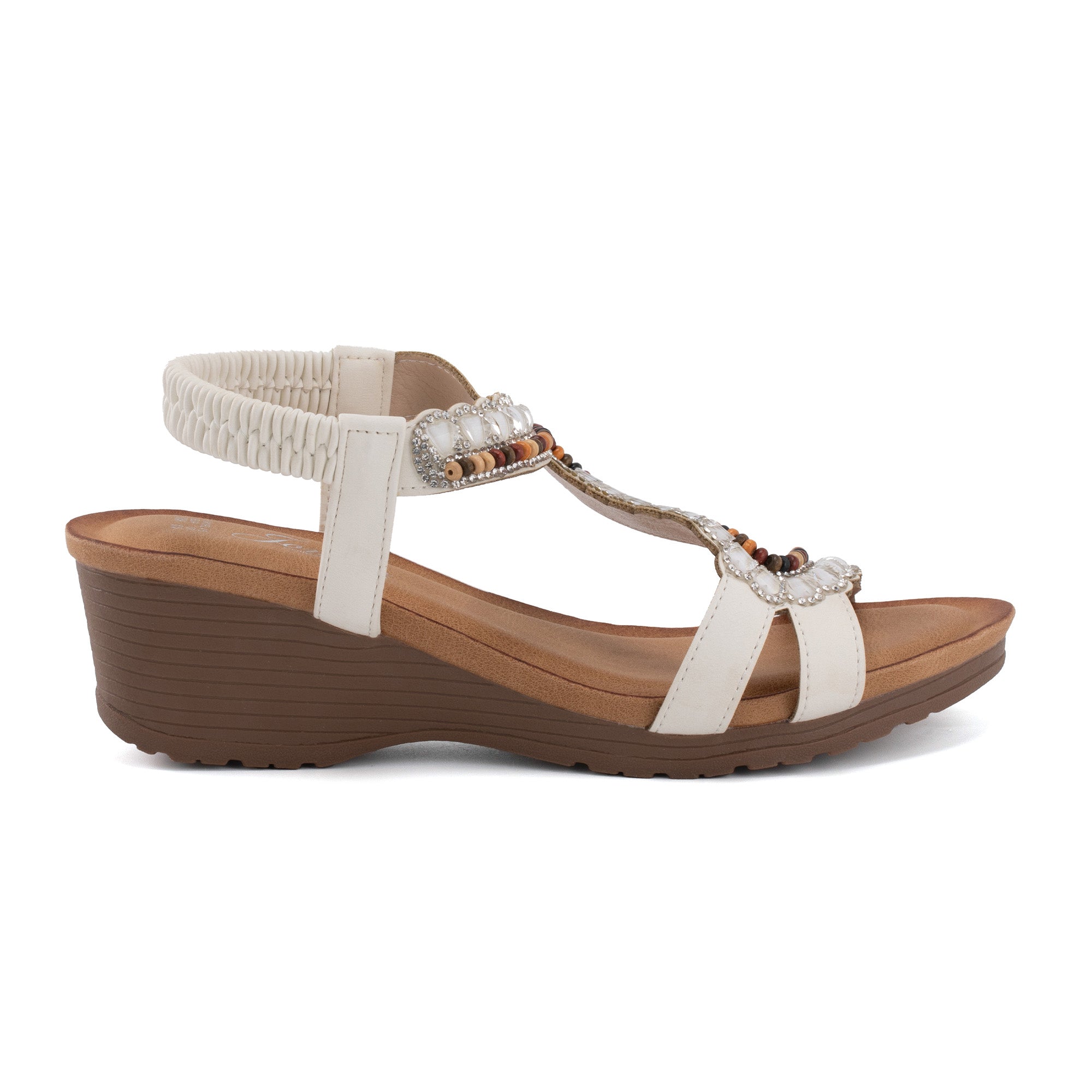 JOMIX Sandali Eleganti da Donna Estive con Zeppa Traspiranti Suola WWS250353