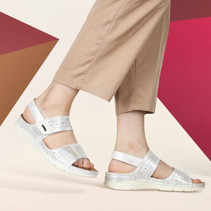 JOMIX Sandali Estive Casual da Donna Scarpa Morbida Scivolamento con Tomaia a Strappo WWS250186