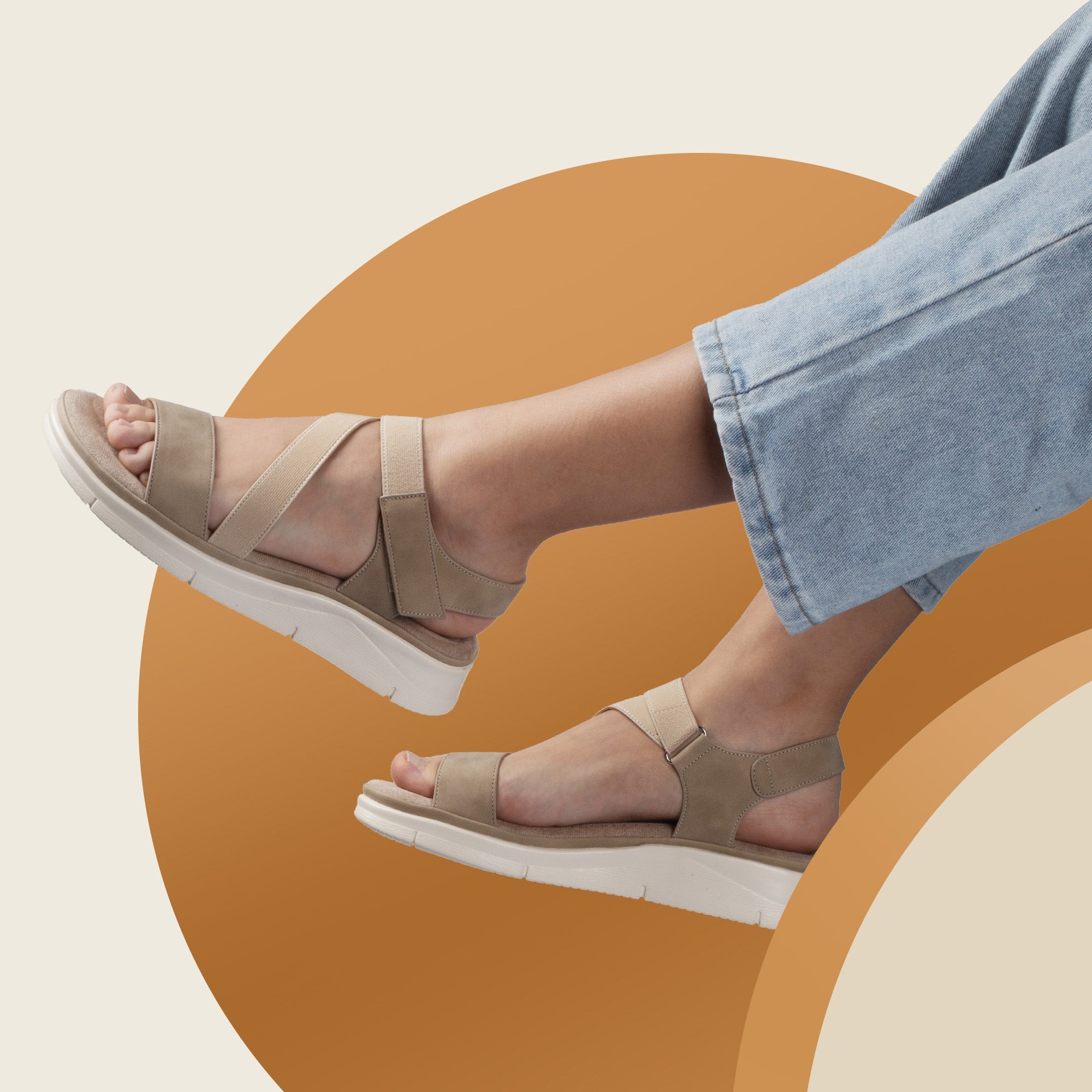 JOMIX Sandali Estive Comodi da Donna Casual Suole Antiscivolo WWS250149