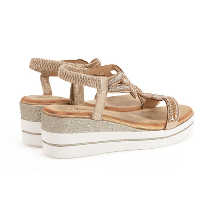 JOMIX Sandali Estive da Donna con Zeppa Scarpe da Spiaggia WWS250241