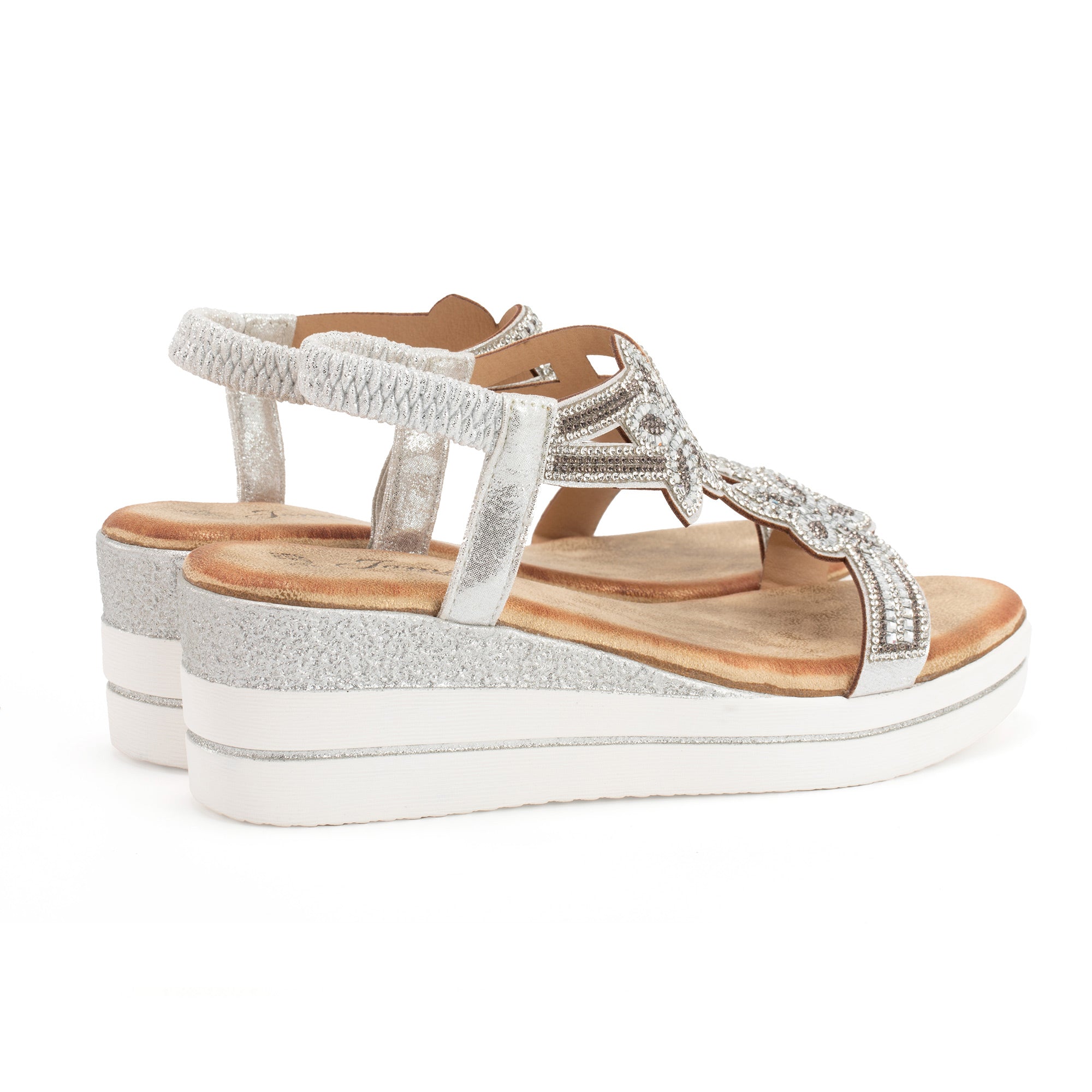 JOMIX Sandali Estive da Donna con Zeppa Scarpe da Spiaggia WWS250241