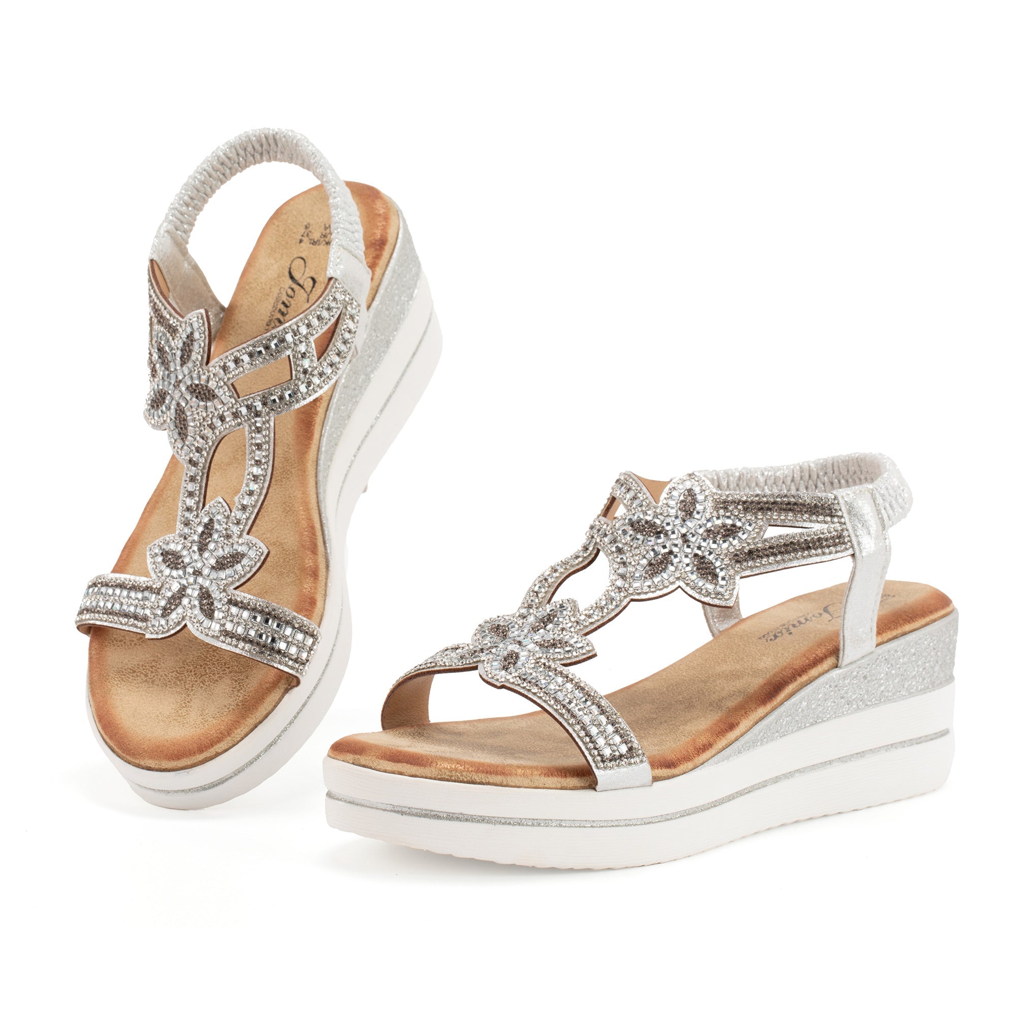 JOMIX Sandali Estive da Donna con Zeppa Scarpe da Spiaggia WWS250241