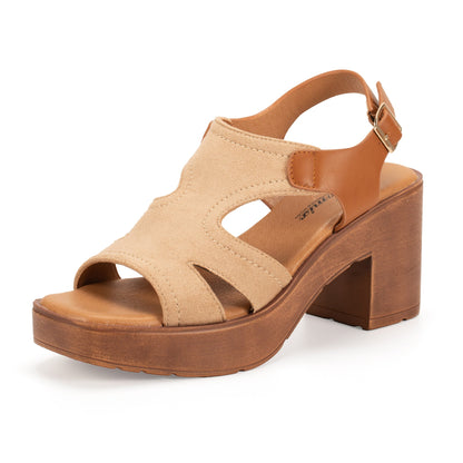 JOMIX Sandali Estive Eleganti da Donna con Tacco Alto Traspiranti e Resistenti Comode WWS250188