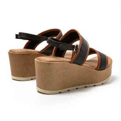 JOMIX Sandali Estive Spessi da Donna Scarpe da Spiaggia Comode Casual o Vacanze al Mare WWS250242