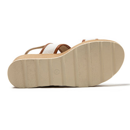 JOMIX Sandali Estive Spessi da Donna Scarpe da Spiaggia Comode Casual o Vacanze al Mare WWS250242