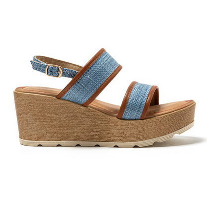 JOMIX Sandali Estive Spessi da Donna Scarpe da Spiaggia Comode Casual o Vacanze al Mare WWS250242