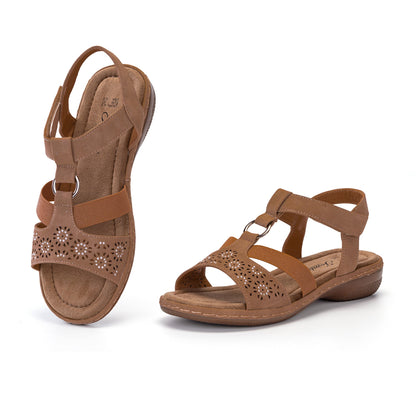 JOMIX Sandali Estivi da Donna Eleganti e Versatili Design a Strappo Facile da Indossare WFF250182