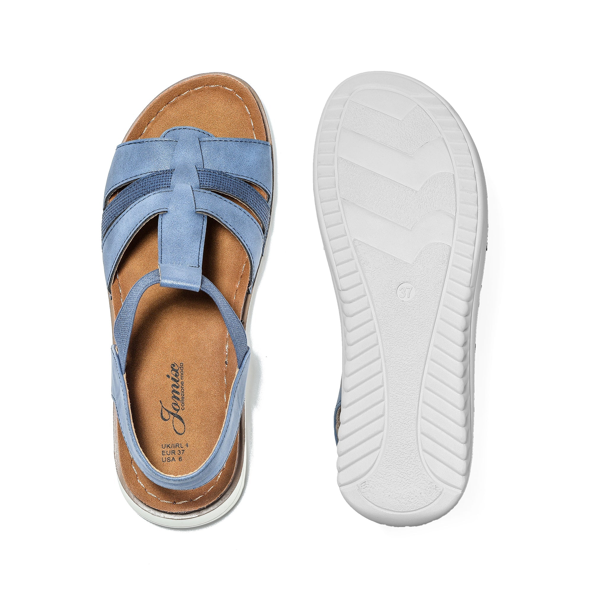 JOMIX Sandali Moda Donna Estive Piatto Sandali Antiscivolo Comode Scarpe SD9300