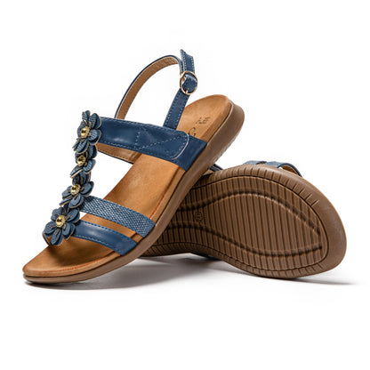 JOMIX Sandali Moda Donna Estive Piatto Sandali Antiscivolo Comode SD9356