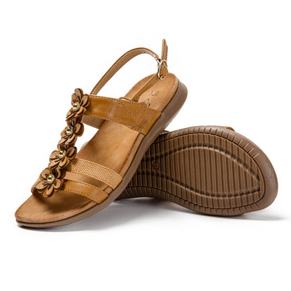 JOMIX Sandali Moda Donna Estive Piatto Sandali Antiscivolo Comode SD9356