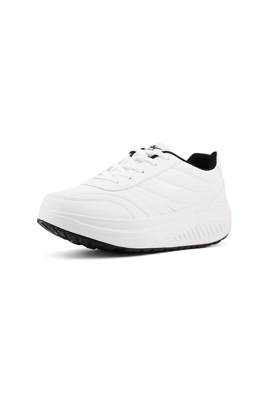 JOMIX Scarpe Basculanti Donna Scarpe Dimagranti Fitness Camminata Passeggio Ginnastica Chiusura a Lacci SD0844