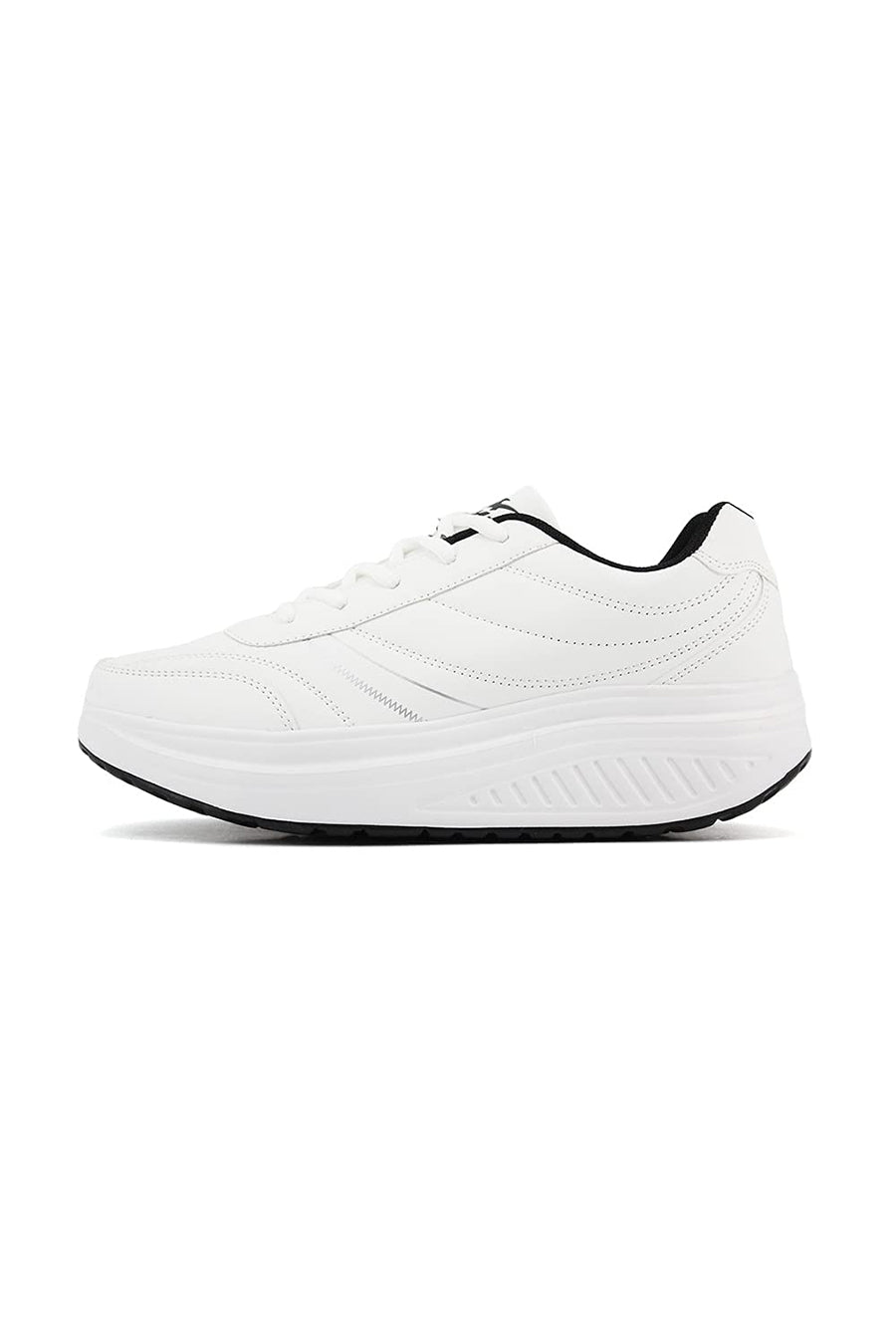 JOMIX Scarpe Basculanti Donna Scarpe Dimagranti Fitness Camminata Passeggio Ginnastica Chiusura a Lacci SD0844