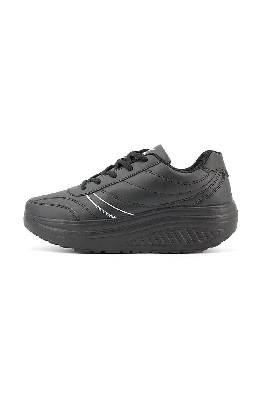 JOMIX Scarpe Basculanti Donna Scarpe Dimagranti Fitness Camminata Passeggio Ginnastica Chiusura a Lacci SD0844