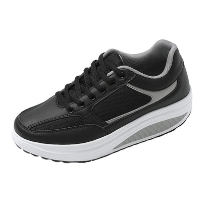 JOMIX Scarpe Basculanti Donna Scarpe Dimagranti Fitness Camminata Passeggio Ginnastica Chiusura a Lacci SD1618