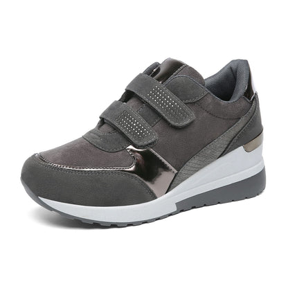 JOMIX Scarpe Donna a Strappo Casual Sneakers Zeppa Camminata