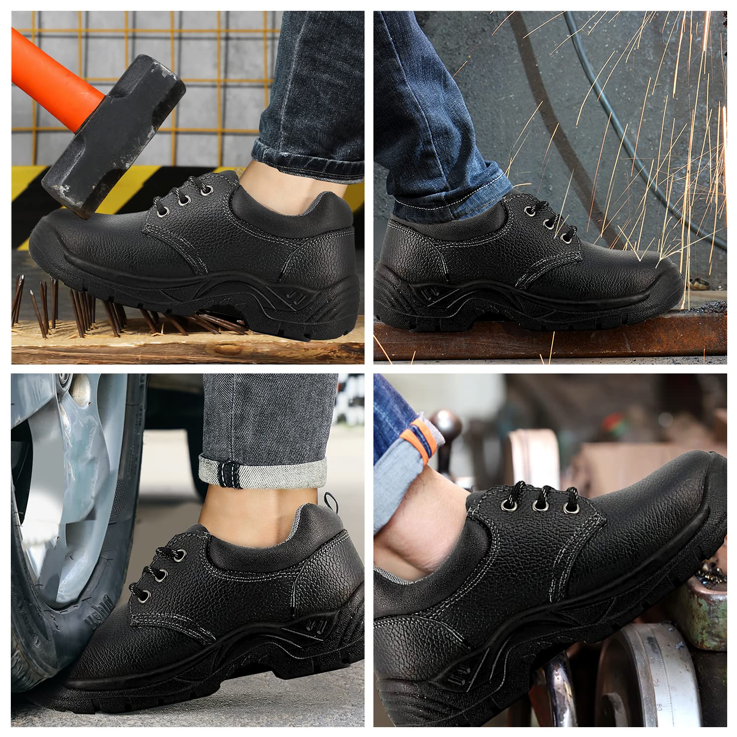 JOMIX Scarpe Lavoro Antinfortunistiche Uomo Donna Unisex S1P SRC