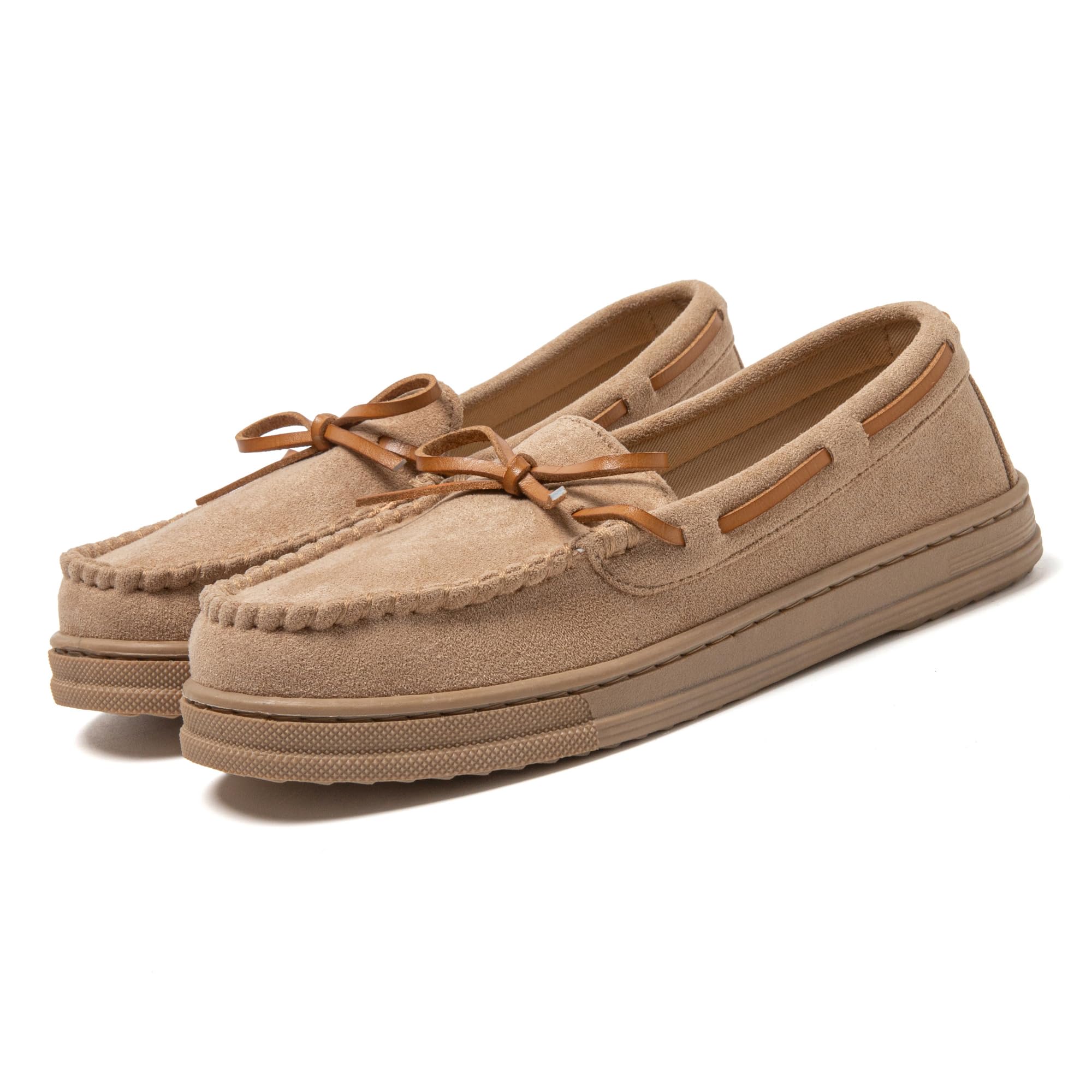 JOMIX Scarpe Mocassino Invernali da Donna Slip On Effetto Scamosciato