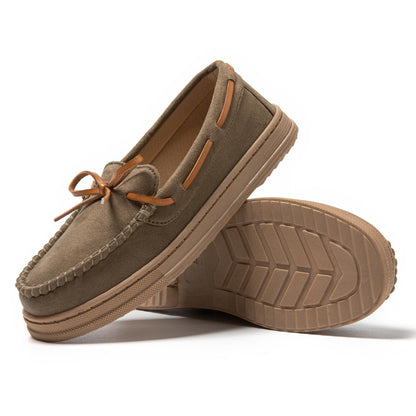 JOMIX Scarpe Mocassino Invernali da Donna Slip On Effetto Scamosciato