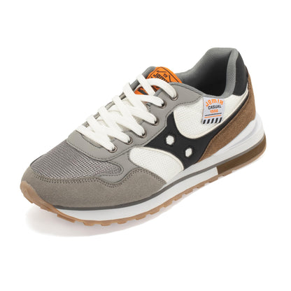 JOMIX Scarpe Uomo Casual Running Retrò Leggero Sneakers Sportive Comode Scarpe Antiscivolo da Camminata Ideali per Passeggiate e Tempo Libero