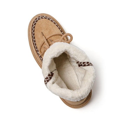 JOMIX Scarponcino Donna Comode Foderata Caldo Antiscivolo Stivali Stile da Neve