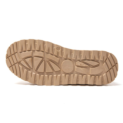 JOMIX Schneestiefel Damen Klassische Kunstwildleder Stiefel Gefüttert Lammfell Slip On Stiefeletten