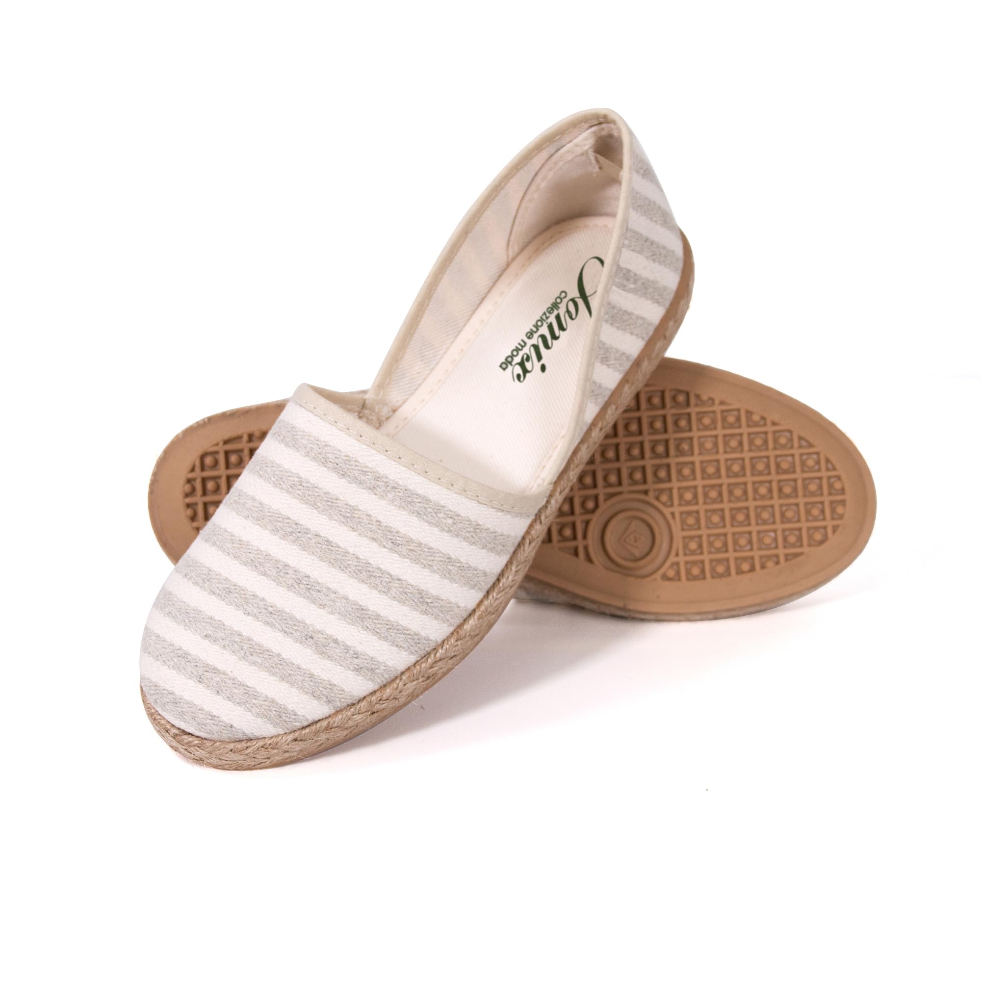 JOMIX Segeltuchschuhe Damen Halbschuhe Freizeitschuhe Leichte Freizeitschuhe Bequem Bootsschuhe Atmungsaktiv