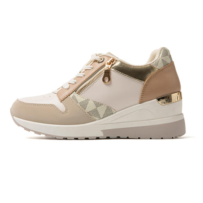 JOMIX Sneaker Damen Schuhe Atmungsaktiv Sportschuhe Damen Slip On Sneaker Fashion Fitness Hallenschuhe