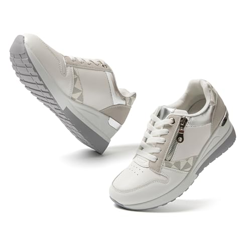 JOMIX Sneaker Damen Schuhe Atmungsaktiv Sportschuhe Damen Slip On Sneaker Fashion Fitness Hallenschuhe