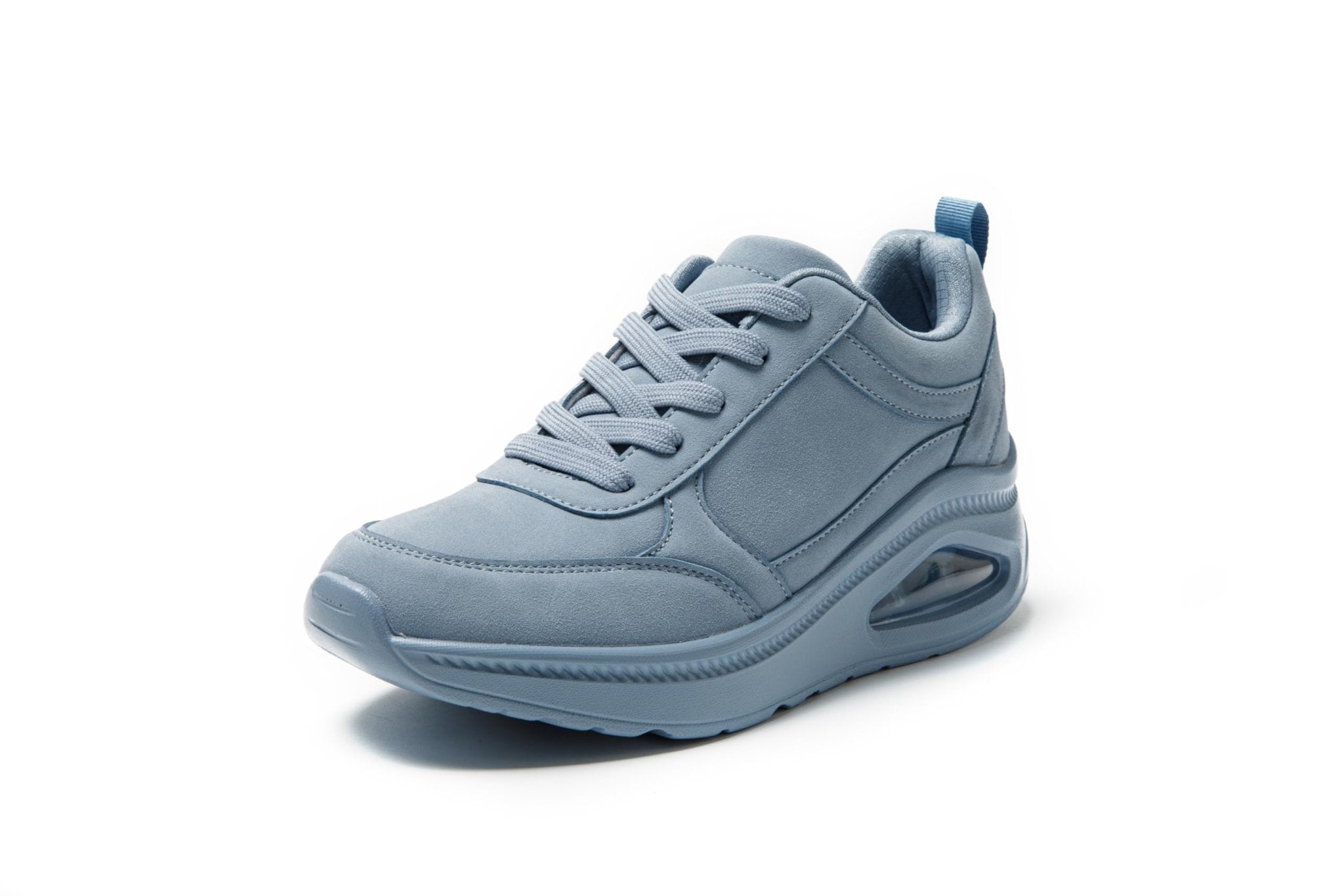 JOMIX Sneaker Damen Turnschuhe mit Luftpolster Leder Sportschuhe Laufschuhe Rutschfeste Joggingschuhe Gym Fitness