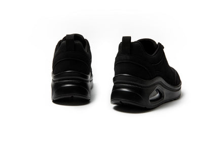 JOMIX Sneaker Damen Turnschuhe mit Luftpolster Leder Sportschuhe Laufschuhe Rutschfeste Joggingschuhe Gym Fitness