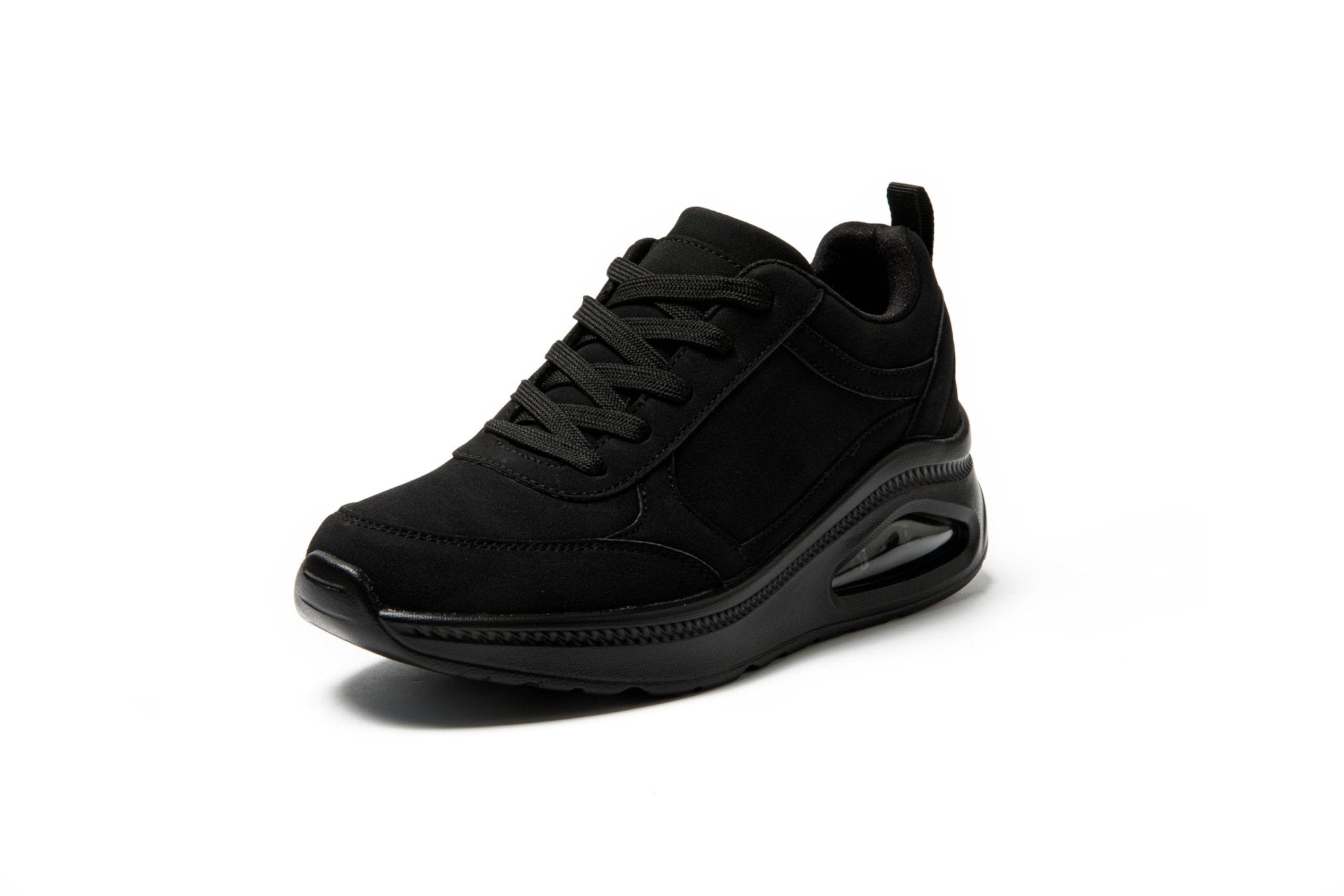 JOMIX Sneaker Damen Turnschuhe mit Luftpolster Leder Sportschuhe Laufschuhe Rutschfeste Joggingschuhe Gym Fitness