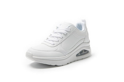 JOMIX Sneaker Damen Turnschuhe mit Luftpolster Leder Sportschuhe Laufschuhe Rutschfeste Joggingschuhe Gym Fitness