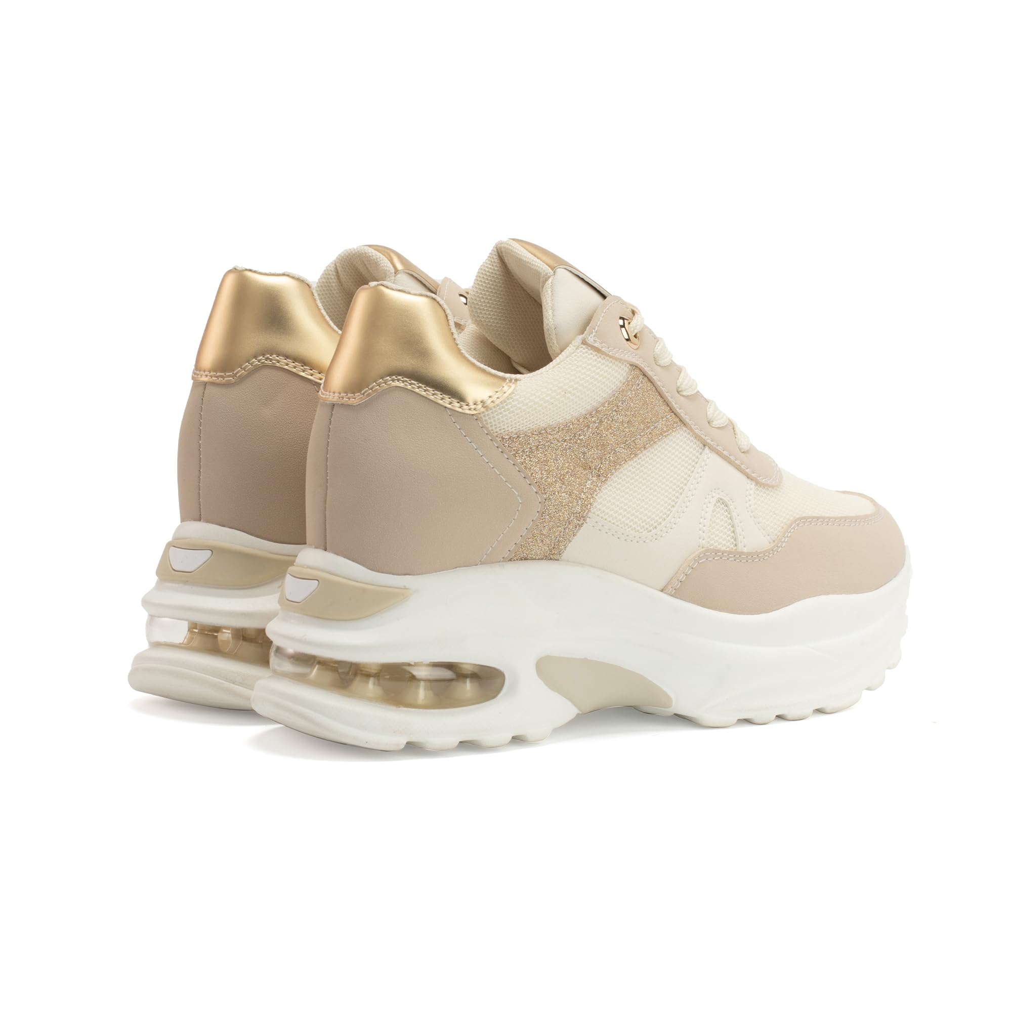 JOMIX Sneaker Damen Turnschuhe Sportschuhe mit Luftpolster Atmungsaktives Laufschuhe Rutschfeste Joggingschuhe Straßen Trainers Gym Fitness Running Shoes