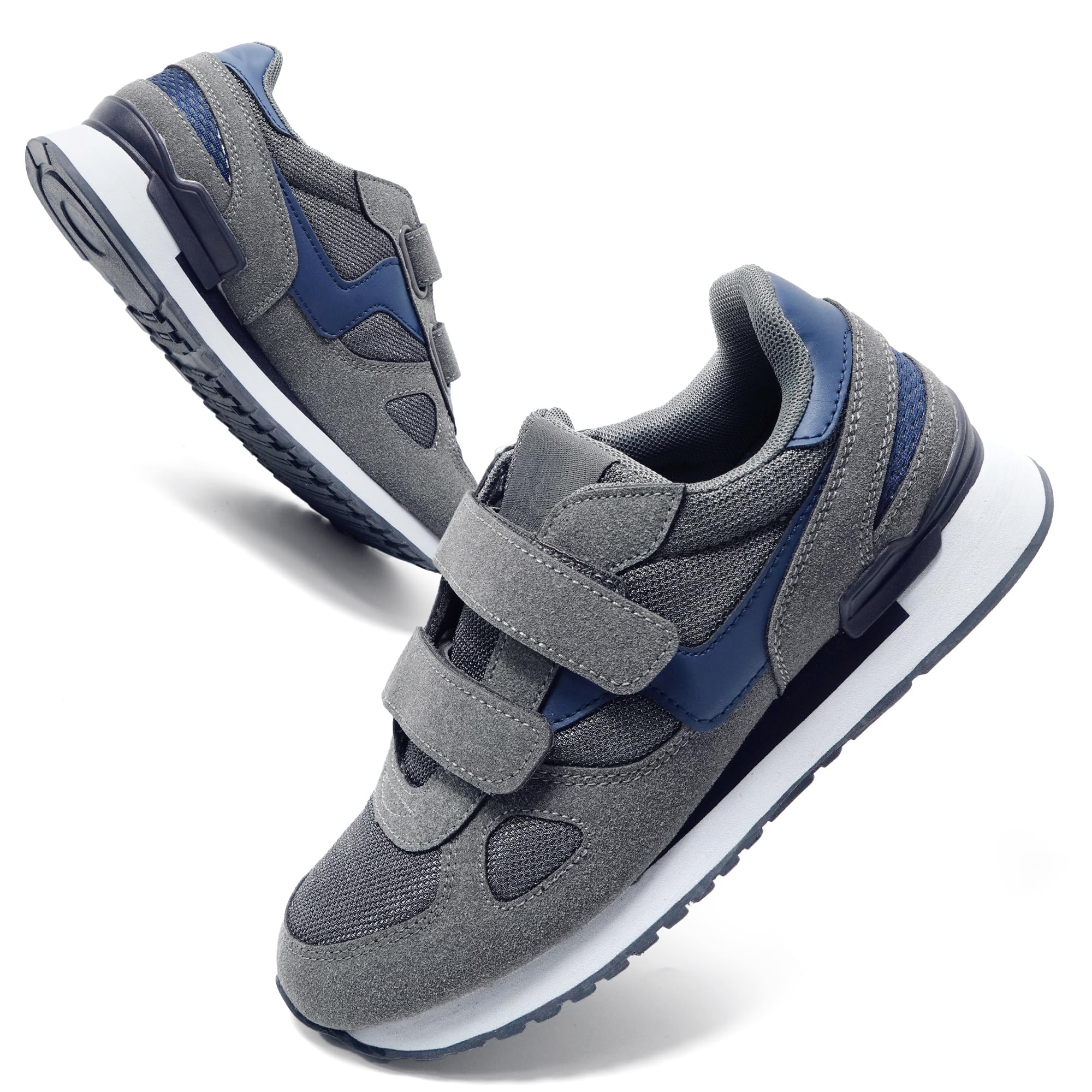 JOMIX Sneaker Damern Klettverschluss Sportschuhe Turnschuhe Laufschuhe Atmungsaktive Trainers Outdoor