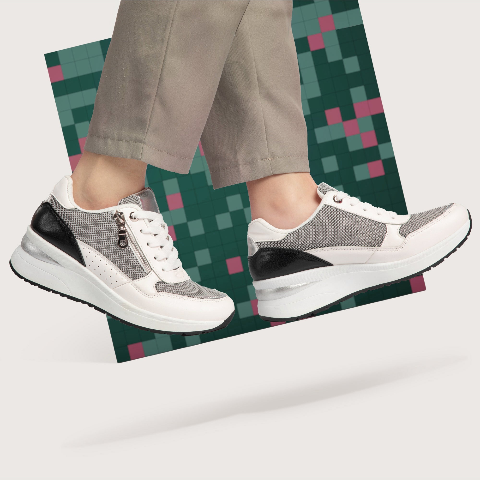 JOMIX Sneakerda Donna Traspiranti e Asciutte Comode e Durevoli Scarpe Sportive WSC250522