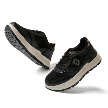 JOMIX Sneakers Donna Zeppa Interna Scarpe da Ginnastica Basse Sportive Fitness Respirabile MD9787 - MD9788