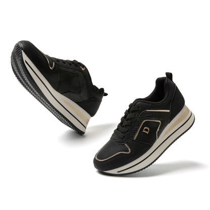 JOMIX Sneakers Donna Zeppa Interna Scarpe da Ginnastica Basse Sportive Fitness Respirabile MD9787 - MD9788