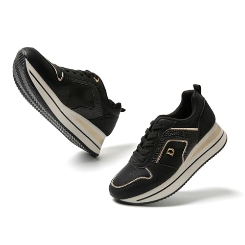 JOMIX Sneakers Donna Zeppa Interna Scarpe da Ginnastica Basse Sportive Fitness Respirabile MD9787 - MD9788