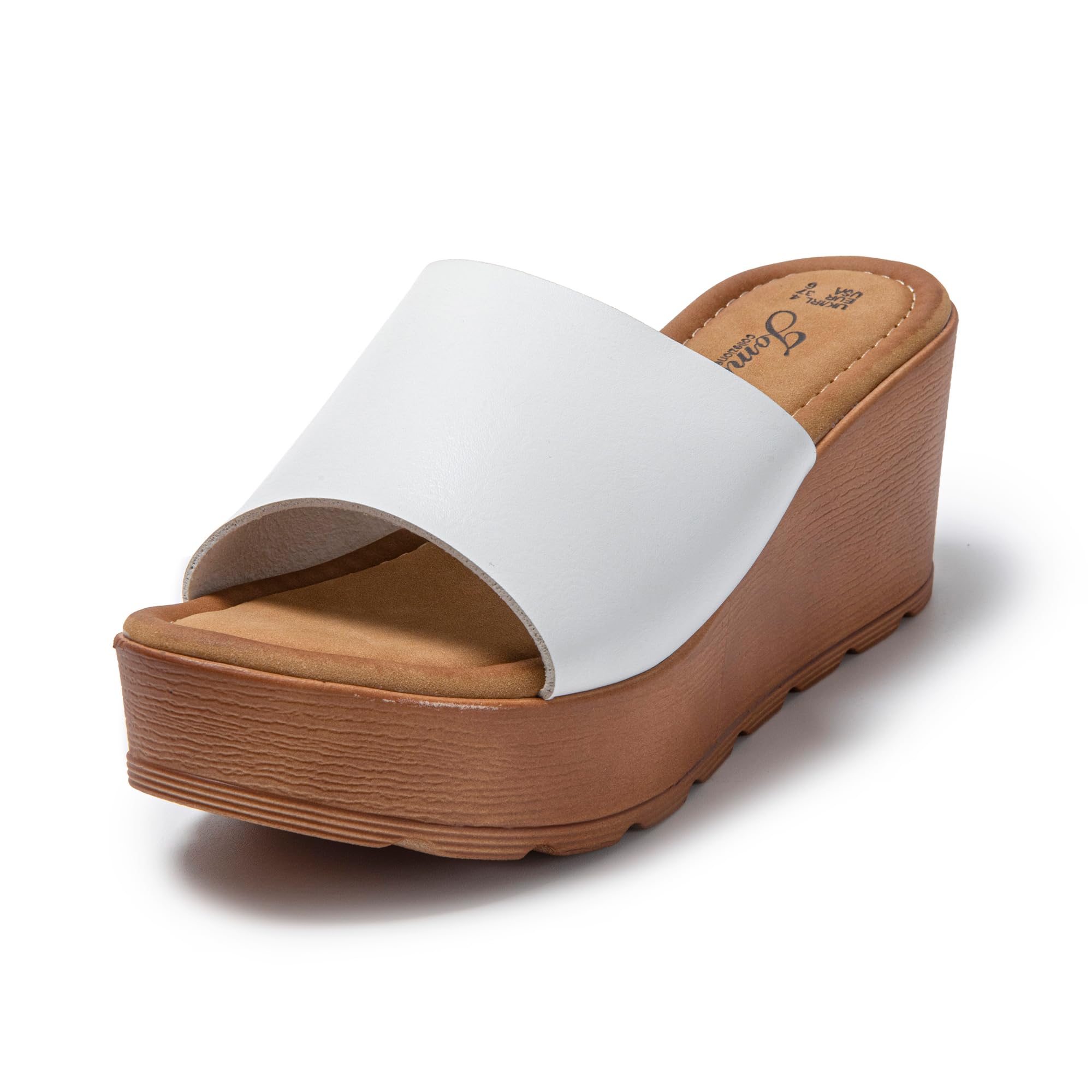 JOMIX Sommerschuhe für Damen mit Keilabsatz und Stirnband