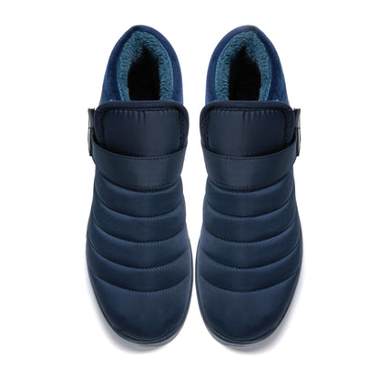 Jomix Stiefeletten Damen Winter Warm Plush Rutschfeste Schneestiefel Gefütterte Winterstiefel Winterschuhe Wasserdicht