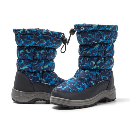 JOMIX Stivali Bambini Stiveletti Doposci Impermeabile da Bambine e Ragazzi