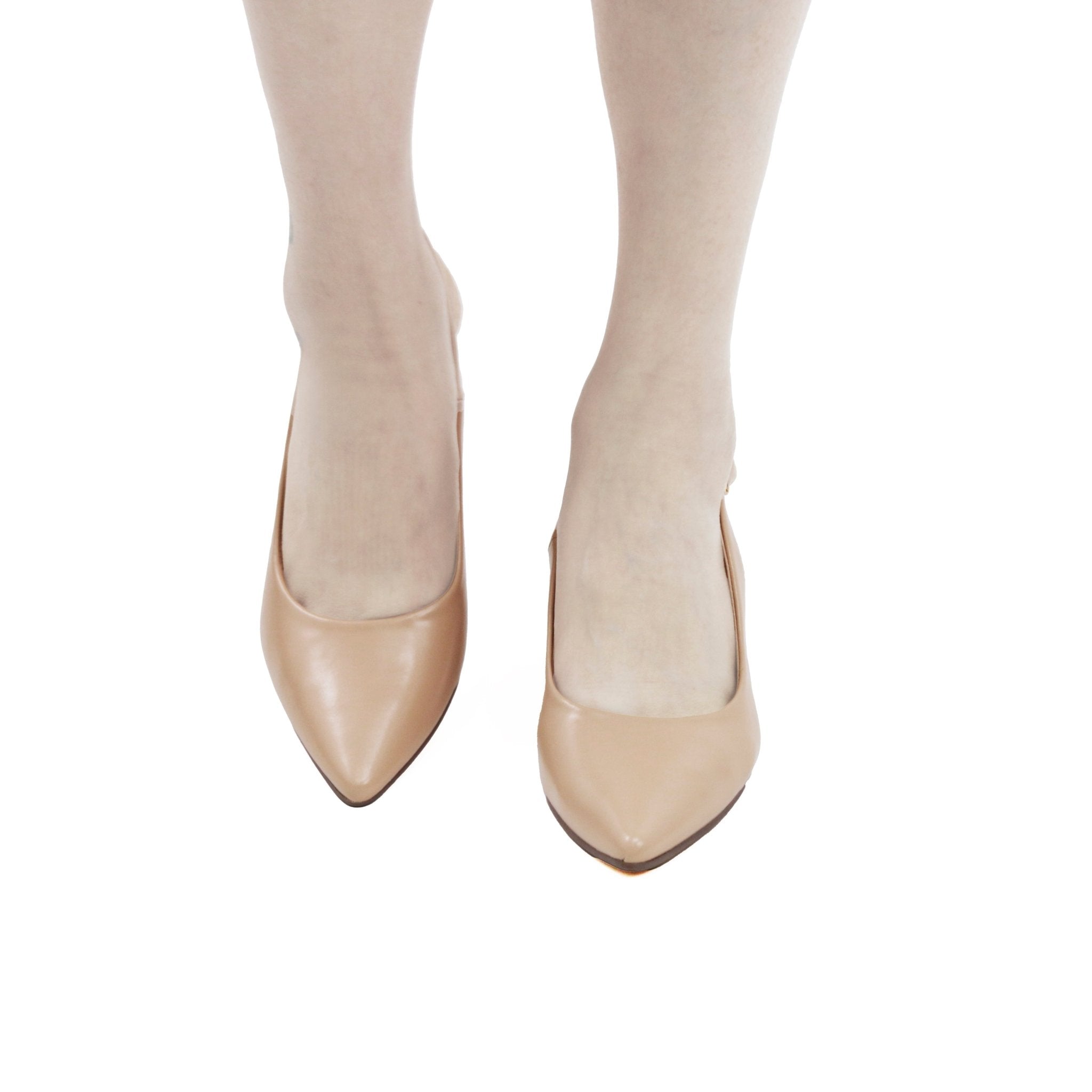 JOMIX Tacchi Bassi da Donna Scarpe con Tacco a Punta Chiusa con Cinturino Alla X1B - L2579