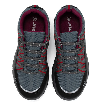 JOMIX Trekkingschuhe Damen Leichte Hiking Schuhe für Wandern Trekking Bergsteigen Atmungsaktiv Rutschfest Komfortabel und Robuste Damen Wanderschuhe