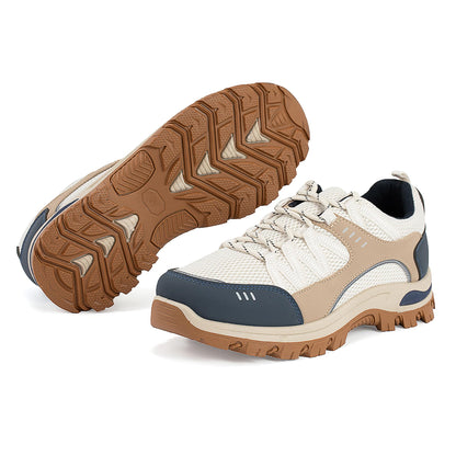 JOMIX Trekkingschuhe Herren Leichte Hiking Schuhe Wandern Trekking Bergsteigen Atmungsaktiv Rutschfest Komfortabel und Robuste Wanderschuhe Sneakers für Reisen Camping und Alltag