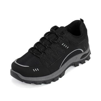 JOMIX Trekkingschuhe Herren Leichte Hiking Schuhe Wandern Trekking Bergsteigen Atmungsaktiv Rutschfest Komfortabel und Robuste Wanderschuhe Sneakers für Reisen Camping und Alltag